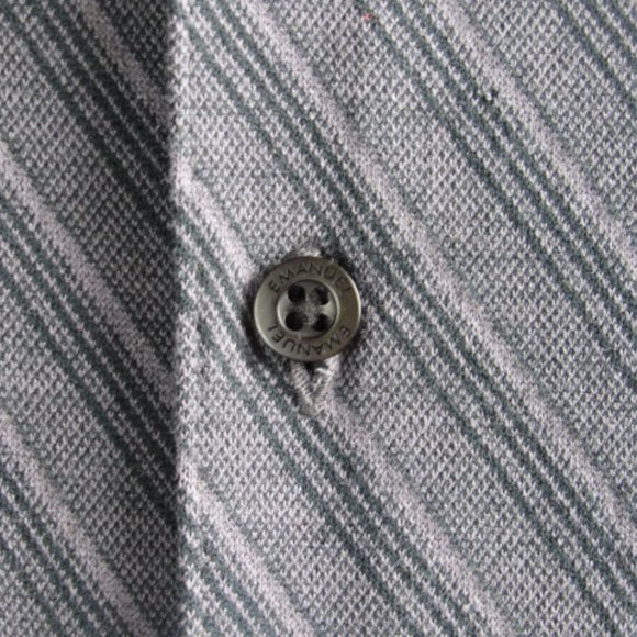 Emanuel Ungaro Men's Size M L/S Shirt / RTL $39 - Picture 3 of 7